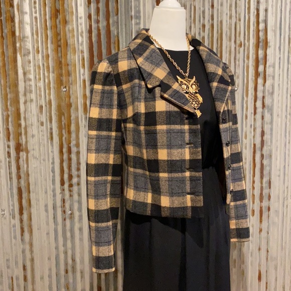 Vintage Marima Couture I.Magnin & Co. lined wool blazer - Picture 2 of 5